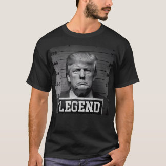 Trump 2024 Mugshot President Legend T-Shirt