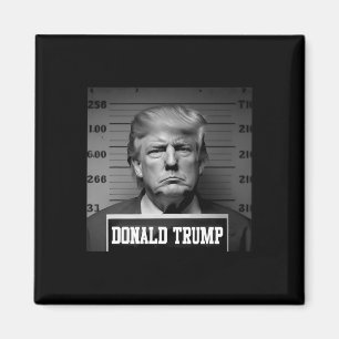 Trump 2024 Mugshot Trump Mug Shot President Magnet