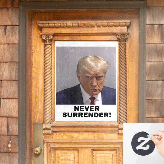 Trump 2024 Never Surrender (Home Door)