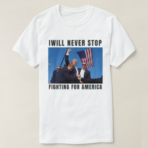 Trump 2024 Never Surrender T-Shirt