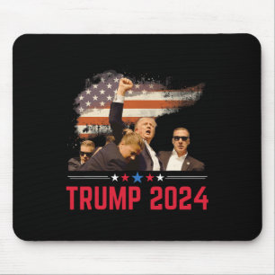 Trump 2024 Outlaw Hillbilly J.d.vance 2024 Donald Mouse Pad