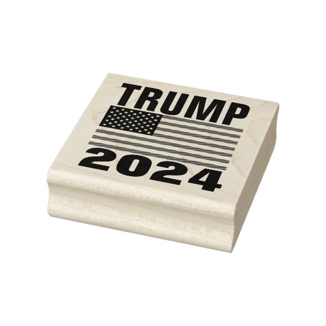 TRUMP 2024 PATRIOTIC RUBBER STAMP (Stamp)