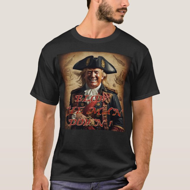 Trump 2024 Pirate T-shirt (Front)