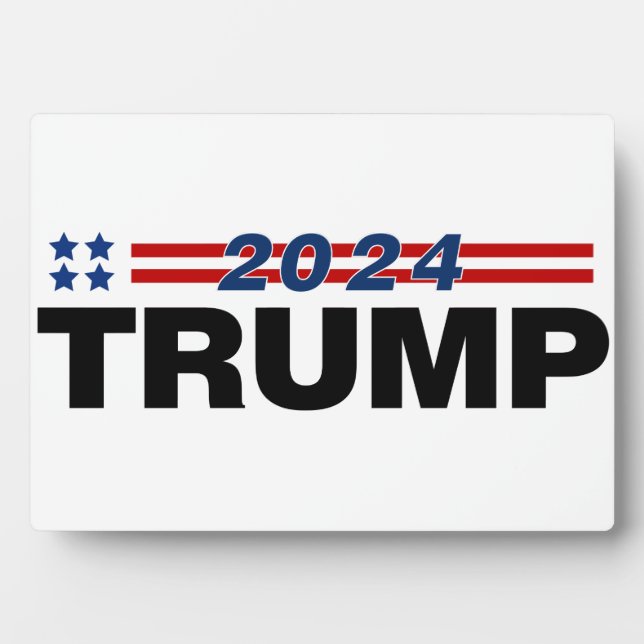Trump 2024 plaque (Front)