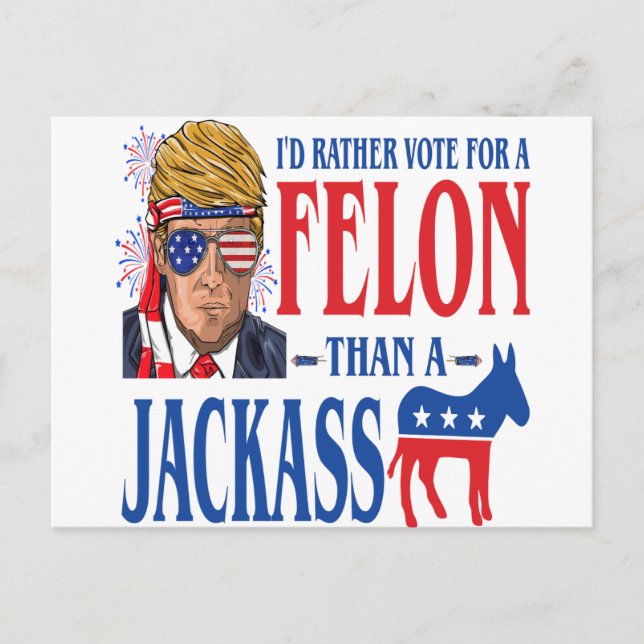 Trump 2024 Postcard (Front)