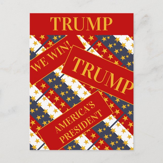 TRUMP 2024 POSTCARD (Front)