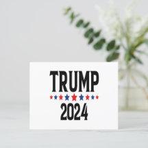 Trump 2024 Postcard