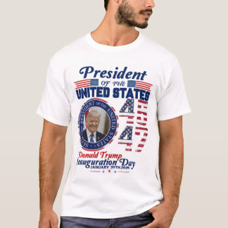 Trump 2024 President 45 and 47 American Flag Trump T-Shirt