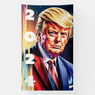 Trump 2024 Presidential Election Banner