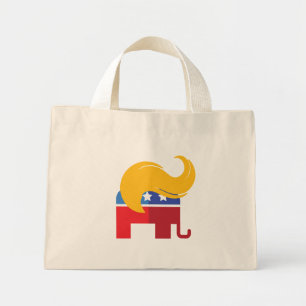 Trump 2024 Presidential Election Mini Tote Bag