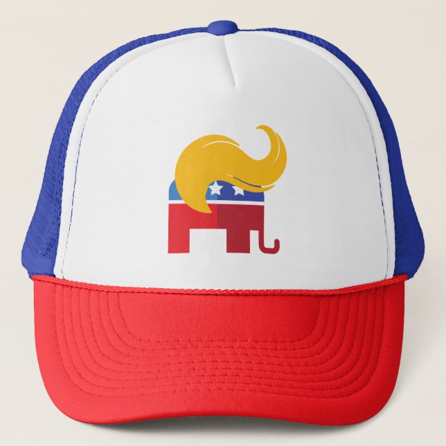 Trump 2024 Presidential Election  Trucker Hat (Front)