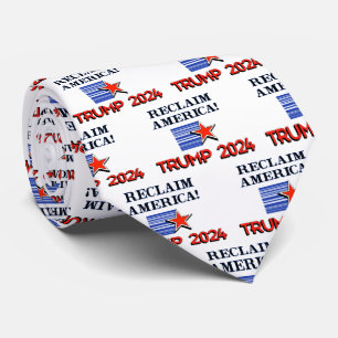 TRUMP 2024 Reclaim America Neck Tie