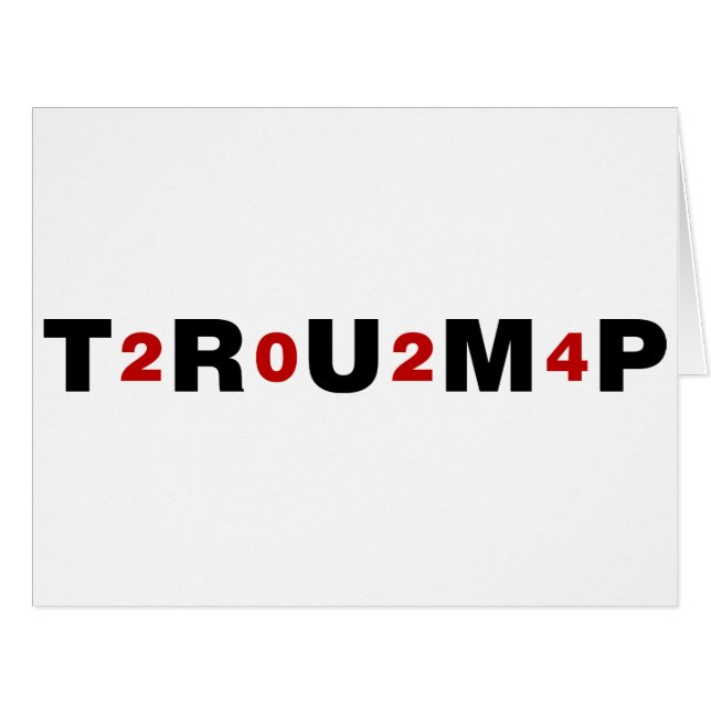 Trump 2024 Red (Front Horizontal)