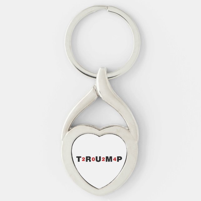 Trump 2024 Red Key Ring (Front)