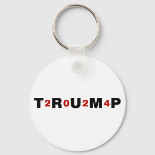Trump 2024 Red Key Ring