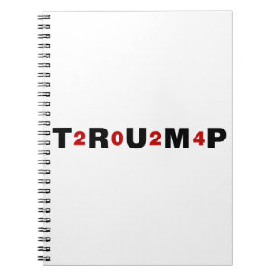 Trump 2024 Red Notebook