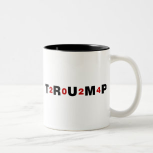 Trump 2024 Red Two-Tone Coffee Mug