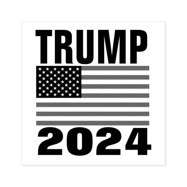 TRUMP 2024 RUBBER STAMP (Imprint)