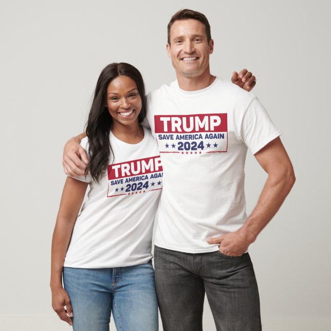 Trump 2024 Save America Again T-Shirt (Unisex)