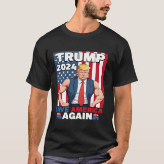 Trump 2024 Save America Again T Shirt