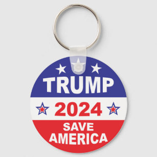 TRUMP 2024 SAVE AMERICA KEY RING