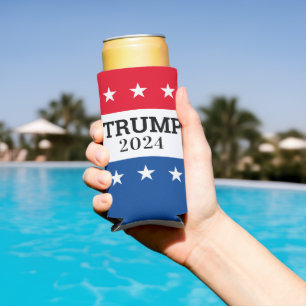 Trump 2024  seltzer can cooler