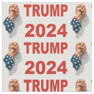 Trump 2024 Shooting USA fist Fabric