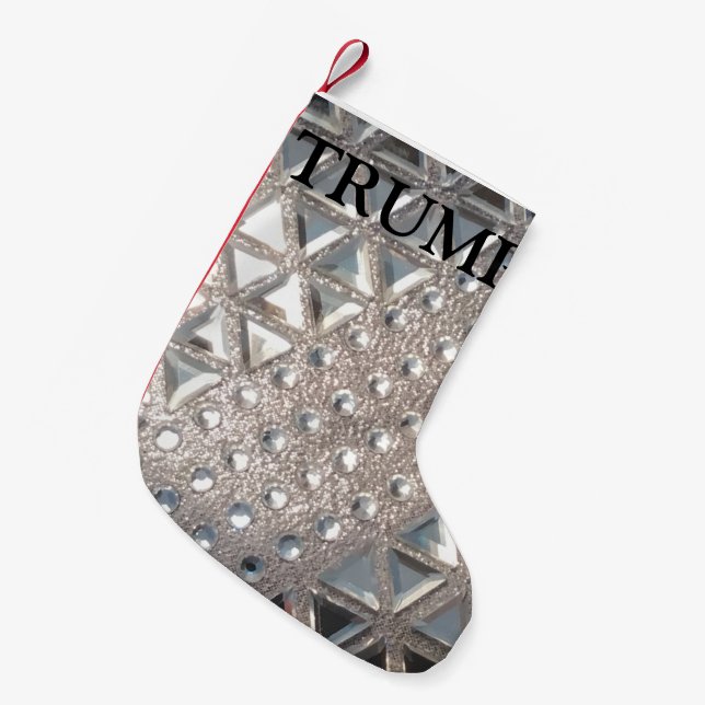 TRUMP 2024 SMALL CHRISTMAS STOCKING (Front (Hanging))