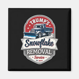 Trump 2024 Snowflake Removal Service - Political S Magnet