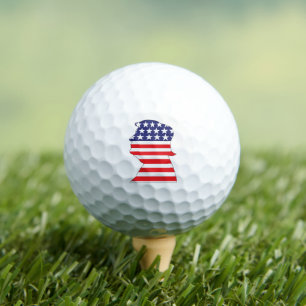 Trump 2024 Stars and Stripes Golf Balls