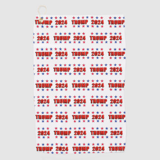 Trump 2024 Stars Golf Towel