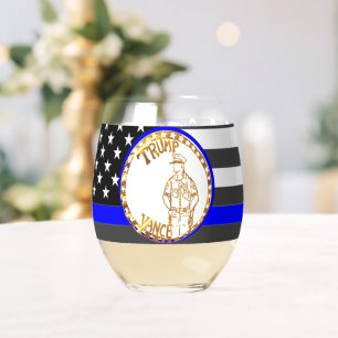 TRUMP 2024 STEMLESS WINE GLASS