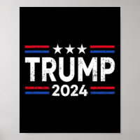 Trump 2024 Take America Back American Flag (2 Side