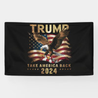 Trump 2024 Take America Back American Flag Trump 2