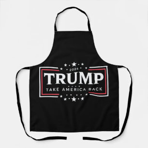 Trump 2024 Take America Back Apron