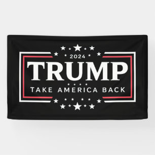 Trump 2024 Take America Back  Banner