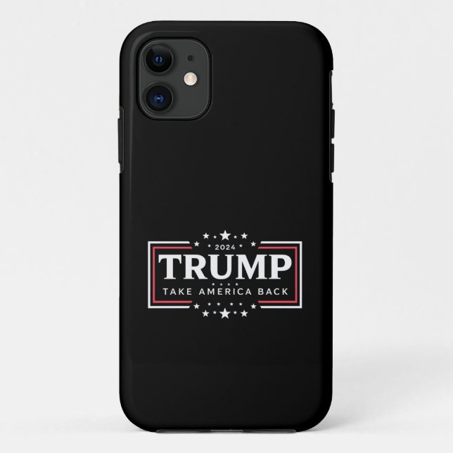 Trump 2024 Take America Back  Case-Mate iPhone Case (Back)