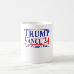 Trump 2024 "Take America Back" Coffee Mug