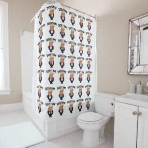 Trump 2024 Take America Back Daddy's Home Shower Curtain