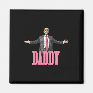 Trump 2024 Take America Back Daddy's Home Trump Pi Magnet