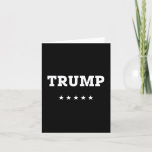 Trump 2024 Take America Back Election Red Card