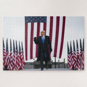 Trump 2024 Take America Back Jigsaw Puzzle