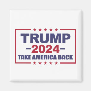 Trump 2024 Take America Back Magnet