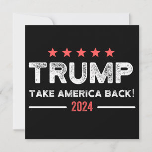 Trump 2024 Take America Back Save The Date