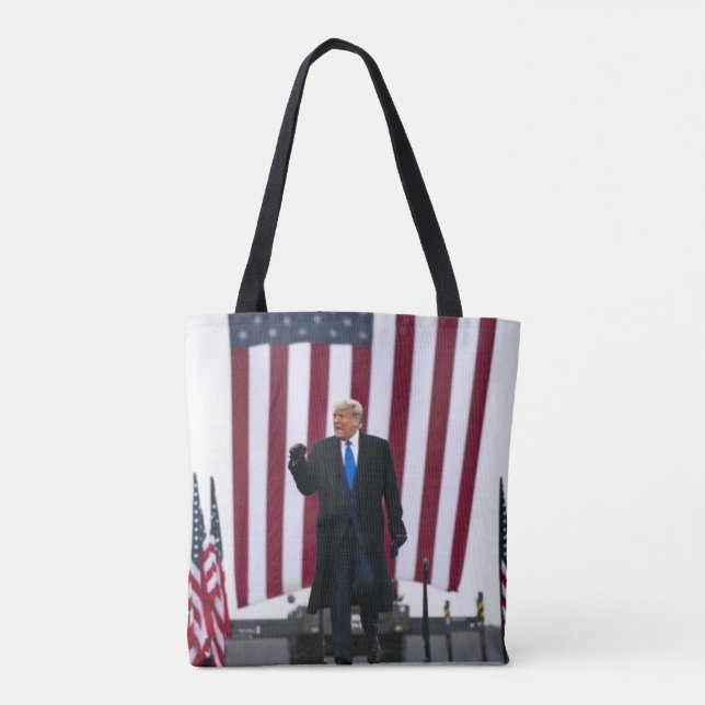 Trump 2024 Take America Back Tote Bag (Back)
