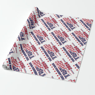 Trump 2024 Take America Back Wrapping Paper