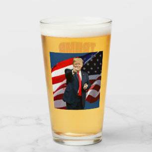 Trump 2024 The Great American Comeback Glass