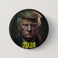 Trump 2024: The Revenge Tour Begins Square Sticker