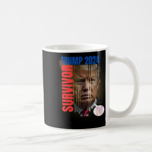 Trump 2024 The Survivor Coffee Mug