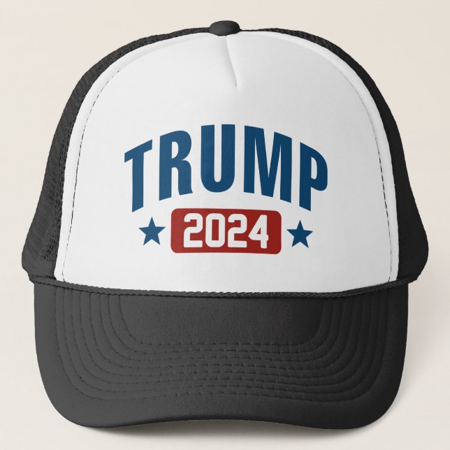 Trump 2024 trucker hat (Front)